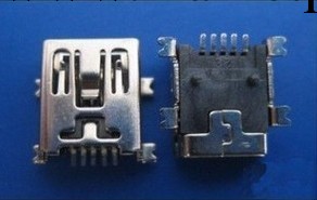 高品質 迷你USB母座 (mini-USB) USB插座 5P貼片工廠,批發,進口,代購