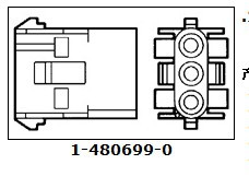 AMP(TYCO)6.35插頭2P1-480699-0工廠,批發,進口,代購