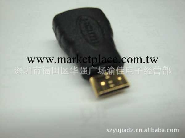 鍍金HDMI 母 轉 MINI HDMI 公  HDMI轉換接頭工廠,批發,進口,代購