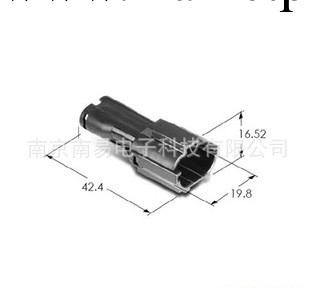 代理KET汽車連接器/接插件KET MG640322原廠原裝正品2孔膠殼/護套工廠,批發,進口,代購