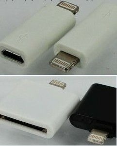 新品發佈 iphone5轉接頭 iphone5轉MICRO USB 轉接頭工廠,批發,進口,代購