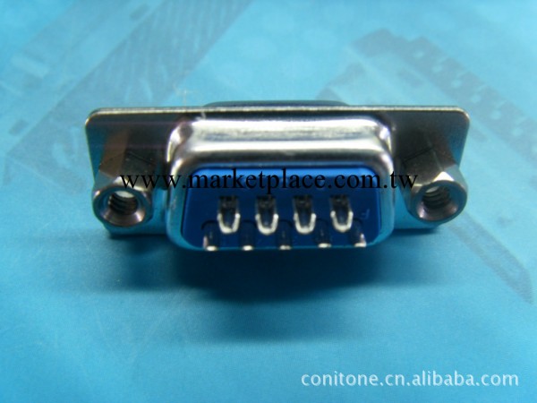 深圳連接器 VGA連接器  DB 9 PIN  插頭連接器工廠,批發,進口,代購
