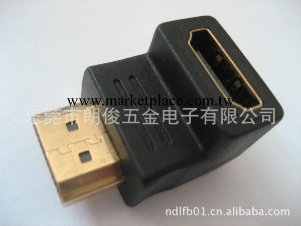 【HDMI連接器】HDMI 90度轉接頭 HDMI A/M-AF 轉接頭工廠,批發,進口,代購