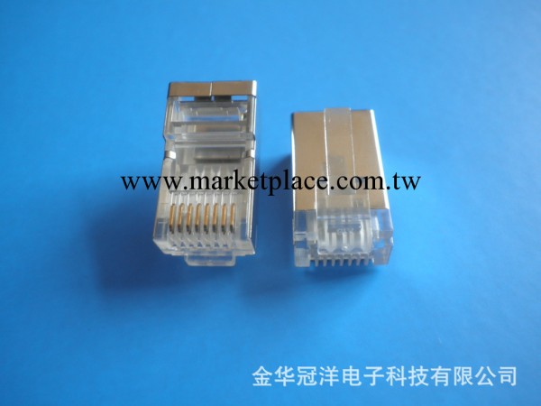 RJ45非屏蔽高品質水晶頭工廠,批發,進口,代購