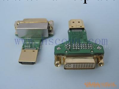 供應HDMI/M TO DVI/F 轉接頭半成品(圖)批發・進口・工廠・代買・代購