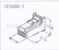 正品原裝進口連接器/接插件    TE     1376352-1工廠,批發,進口,代購