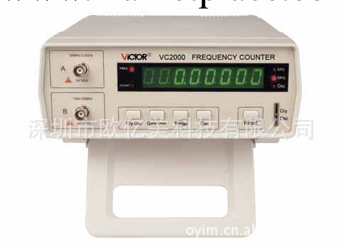 【一件代發】勝利VC2000/數字高精度頻率計/10Hz-2.4Hz自動量程工廠,批發,進口,代購