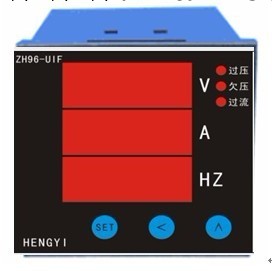 供應ZH96-UIF單相電流頻率表    頻率表工廠,批發,進口,代購