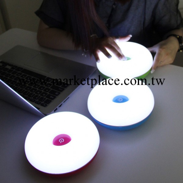 韓版創意簡約 甜甜圈小夜燈 觸控開關usb充電批發・進口・工廠・代買・代購