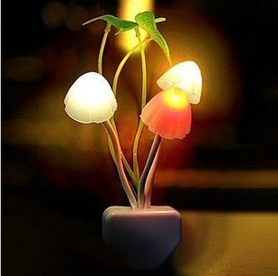 阿凡達蘑菇燈 LED 七彩 小夜燈 魔幻蘑菇燈 嬰兒喂奶燈 智能光控工廠,批發,進口,代購