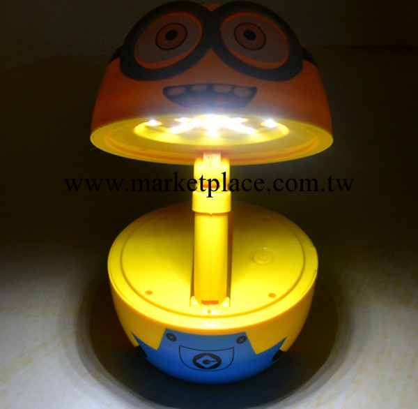 小黃人神偷奶爸Q版USB充電式LED節能臺燈 創意卡通小夜燈 批發工廠,批發,進口,代購