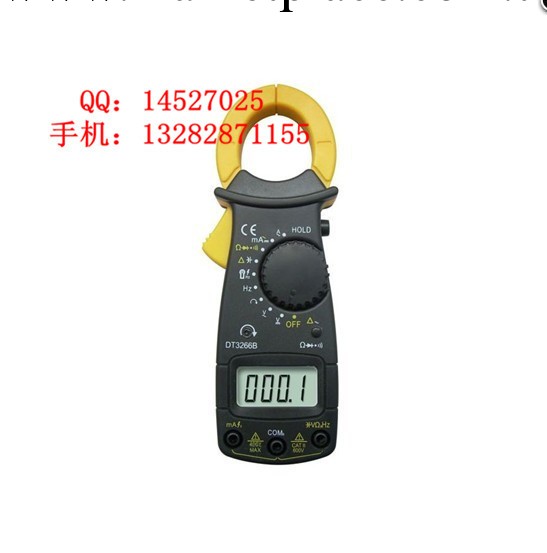 DT3266B數字鉗表 數顯鉗形表 多功能鉗表工廠,批發,進口,代購