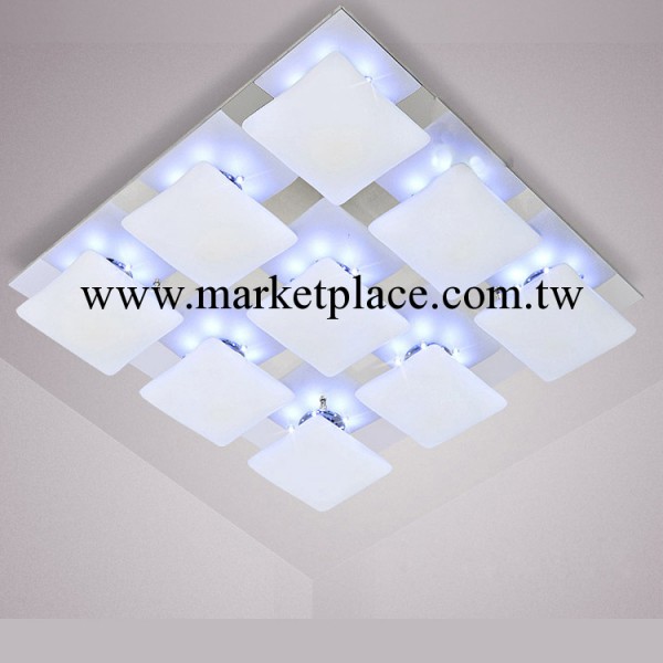 現代長方形LED客廳吸頂燈簡約方形臥室吸頂燈書房燈包郵工廠,批發,進口,代購