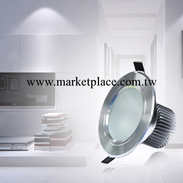 弗森 LED筒燈5w 3.5寸一體化大功率led天花燈 客廳浴室防霧LED004批發・進口・工廠・代買・代購
