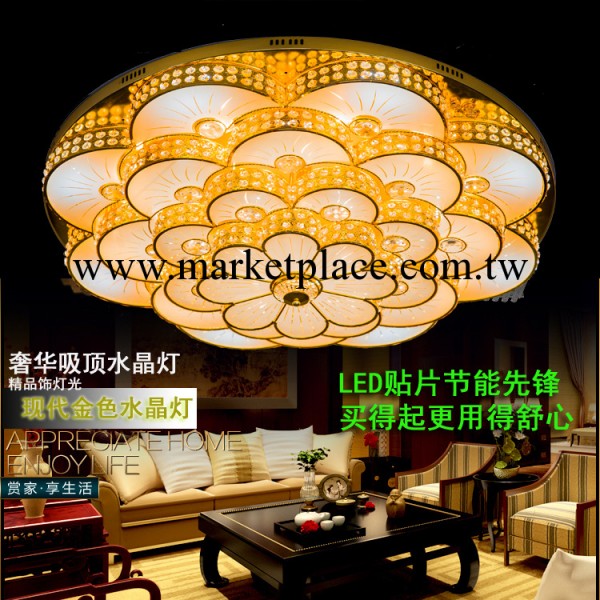 供應LED客廳吸頂水晶燈 現代水晶燈 酒店裝飾燈K9水晶燈批發XD25工廠,批發,進口,代購
