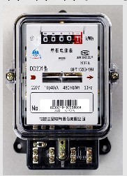廠價直銷三星電表： DD201型-B（DD862） 單相電能表工廠,批發,進口,代購