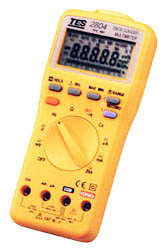 真均方根/資料記憶數位電表(RS232)TES-2804、電表、數字電表工廠,批發,進口,代購