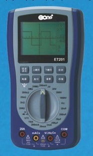 珠海伊萬ET201多功能數字視波表,數字儲存示波萬用表2k-200KHZ工廠,批發,進口,代購