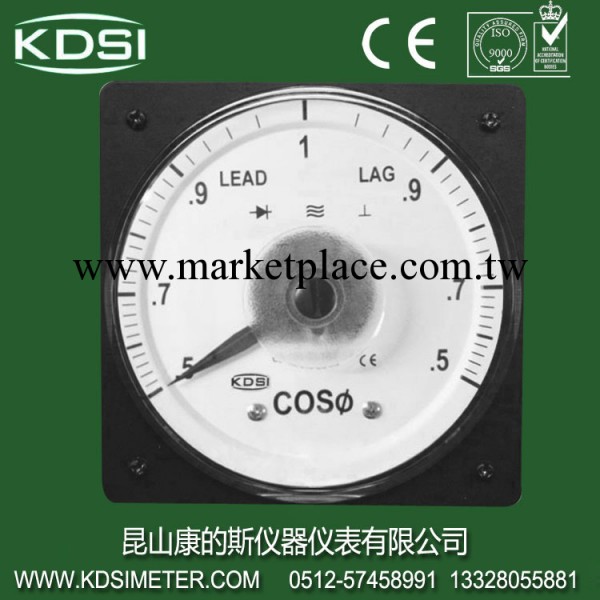 廣角度功率表 船用功率因素表 LS-110 COS5A 質量好 使用方便工廠,批發,進口,代購