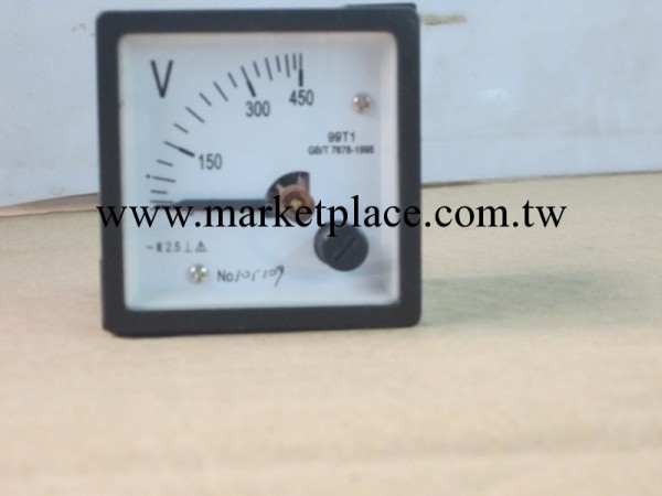 99T1電壓表，指針式電壓表，交流電壓表，直流電壓表，測量機表批發・進口・工廠・代買・代購