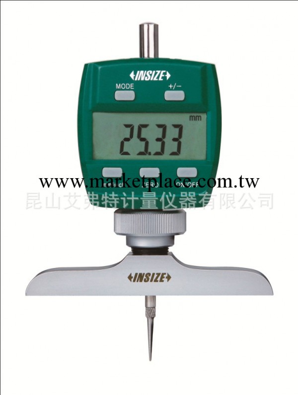 供應INSIZE英示 數顯帶表測深規 2141-202 0-300mm/0-12"工廠,批發,進口,代購