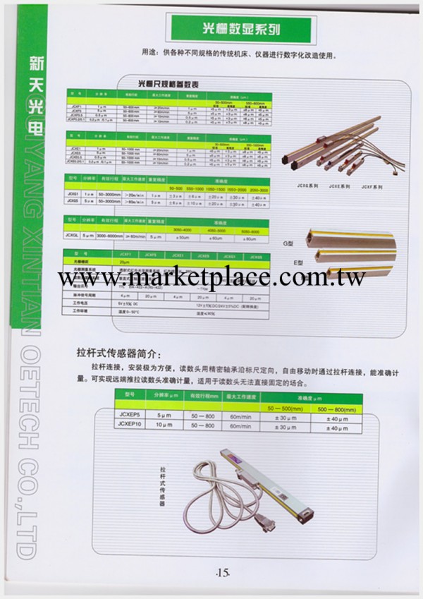 貴陽新天JCXE0.1UM高精度封閉式光柵尺工廠,批發,進口,代購