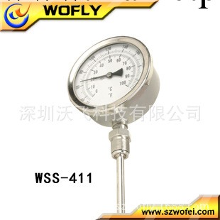 WSS雙金屬溫度機表，WSS-611徑向溫度計，可測范圍：0-400℃工廠,批發,進口,代購