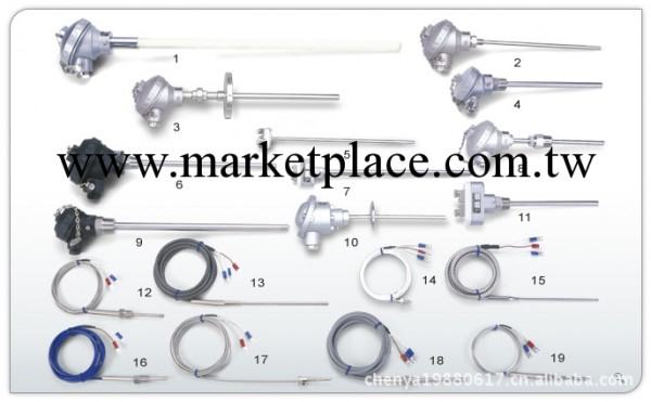熱電偶K、J、B、R、S、T可隨訂購需求工廠,批發,進口,代購
