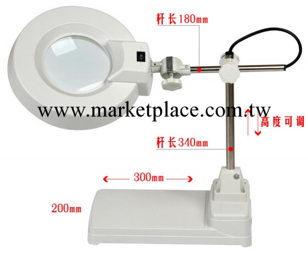 促銷 放大鏡 臺式放大鏡臺燈 帶燈放大鏡 電子放大鏡 10倍放大鏡工廠,批發,進口,代購
