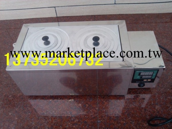 上海產 數顯 HHS-2孔水浴鍋電熱恒溫不銹鋼水浴鍋雙孔水浴鍋工廠,批發,進口,代購
