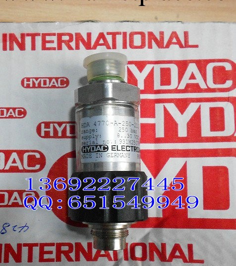 HDA 4770-A-250-211賀德克HYDAC壓力開關 壓力變送器工廠,批發,進口,代購