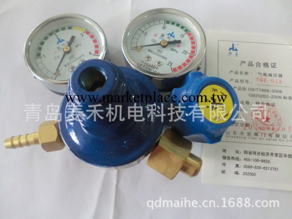 低價批發零售華魯 YQY-01A 氧氣瓶減壓表閥工廠,批發,進口,代購