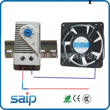 自動溫度調節器/KTS011溫度自動控制器/電箱電櫃溫濕度控調節器工廠,批發,進口,代購