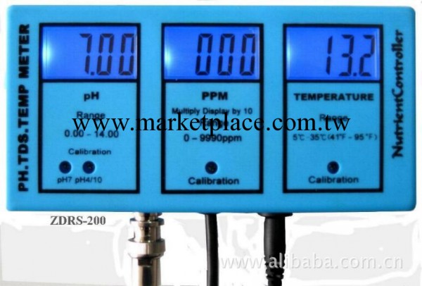 ZDRS-200A pH •TDS（PPM）•EC • Temp.監視機工廠,批發,進口,代購