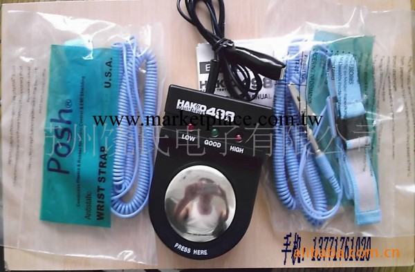 批發HAKKO498手腕帶測試機 LED燈指針式靜電手環測試機 達標保證工廠,批發,進口,代購