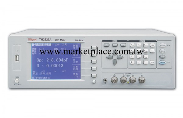 同惠高頻數字電橋 TH2826A型精密LCR數字電橋工廠,批發,進口,代購