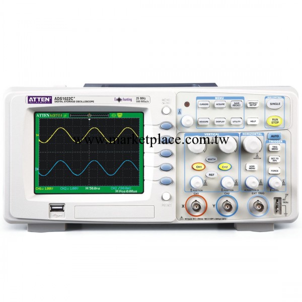 深圳安泰信,ATTEN,ADS1102C,雙通道數字存儲示波器工廠,批發,進口,代購