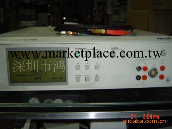 供應高精度LCR測試機FLUKE PM6304A(圖)二手機器工廠,批發,進口,代購