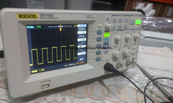 深圳直供全新正品100M帶寬雙通道1G采樣北京普源示波器DS1102E工廠,批發,進口,代購