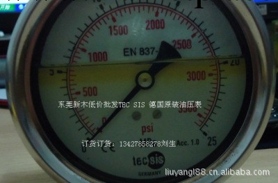 供應北京tecsis壓力表EN837工廠,批發,進口,代購