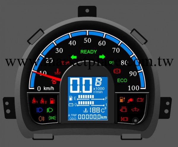 【訂制】ODM電動車液晶機表工廠,批發,進口,代購