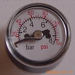 供應25mm微型壓力表,0-8BAR打氣泵壓力表(圖)工廠,批發,進口,代購