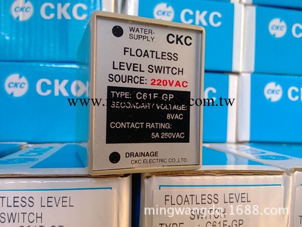 全新CKC/松菱 C61F-GP 水位繼電器時間繼電器220VAC工廠,批發,進口,代購