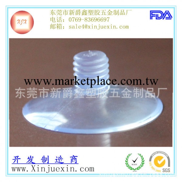 批發定做圓形塑料吸盤 pvc透明吸盤 玻璃吸盤 M8螺紋吸盤工廠,批發,進口,代購