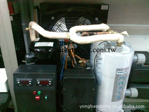 2匹一拖二海鮮魚池制冷機/冷水機/風冷式冷水機組/工業冷水機工廠,批發,進口,代購