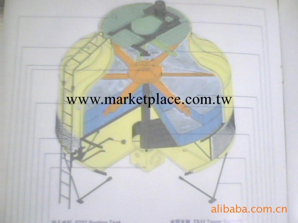 供應東莞/深圳散熱冷卻塔成品/散件/服務工廠,批發,進口,代購