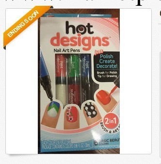 Hot Designs 最新tv產品 個性指甲筆 雙頭指甲油筆 廠傢直銷工廠,批發,進口,代購