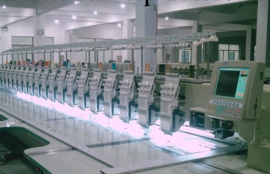 【專業品質】N&S十八頭植絨繡花機工廠,批發,進口,代購