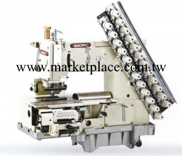 供應十二針平臺型勾針縱向雙重環縫鏈式縫紉機BML-1412PQ工廠,批發,進口,代購
