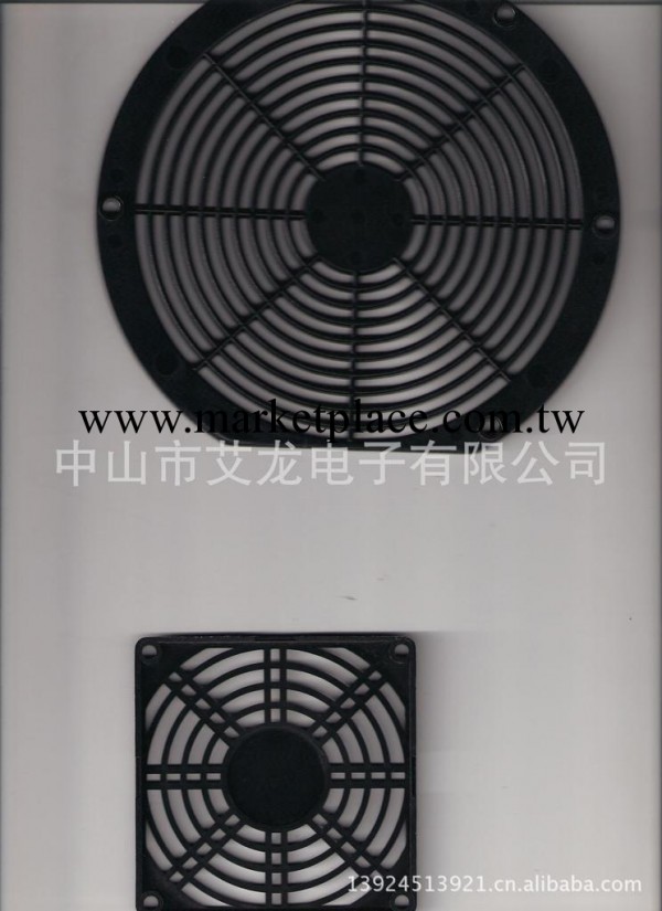 供應 單片塑料風扇網罩 9CM防護網散熱風扇專用網罩批發・進口・工廠・代買・代購